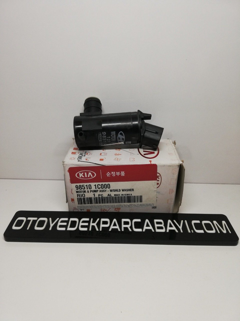 KİA RİO - KİA CERATO - HYUNDAİ ERA - H100 KMY SİLECEK SU MOTORU 98510-1C000