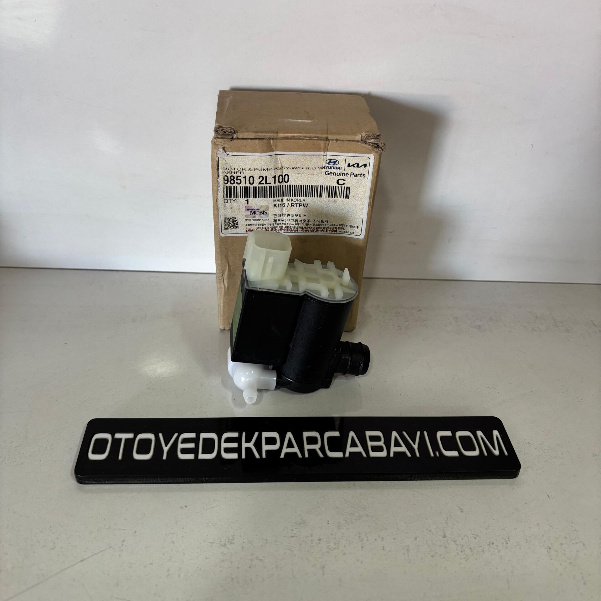 HYUNDAI KIA CAM SU MOTORU 985102L100 ORİJİNAL