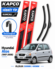 HYUNDAİ ATOS SİLECEK TAKIMI 1997-2008 KAPCO HİBRİT TİP KANCALI