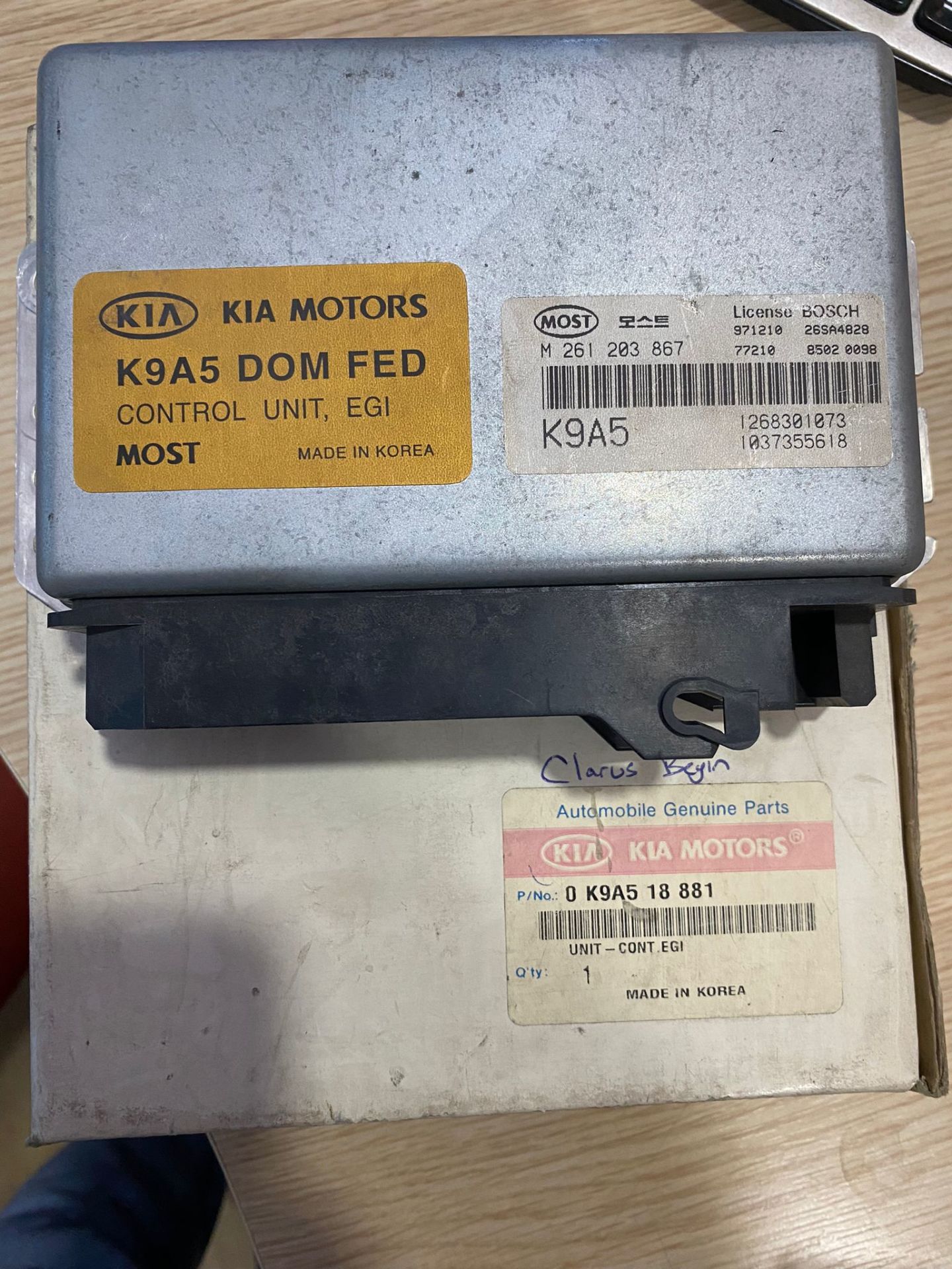 Kia Clarus Elektrik Kontrol Ünitesi (0k9A518881)Orjinal