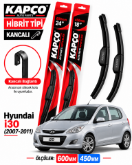 HYUNDAİ i30 SİLECEK TAKIMI 2007-2011 KAPCO HİBRİT TİP KANCALI