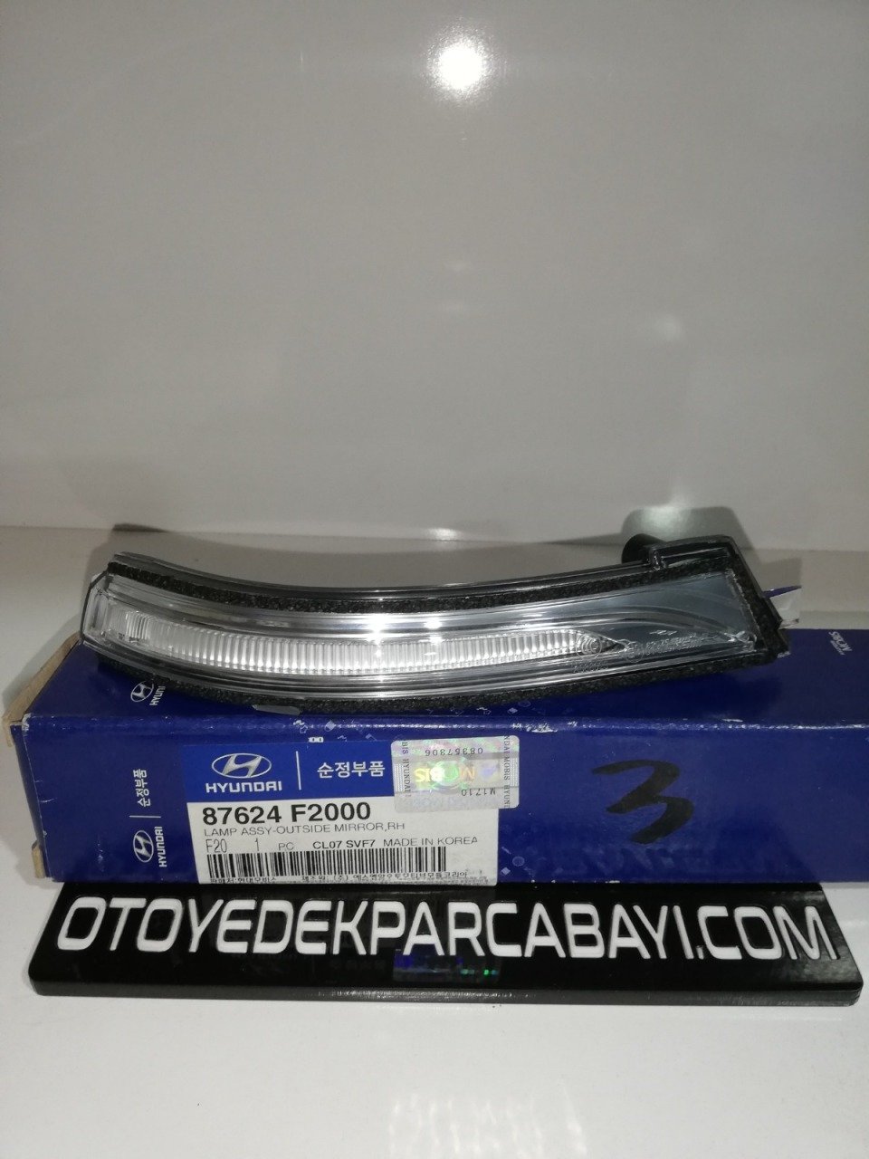 Hyundai Elantra Ayna Sinyali Sağ 16-19 (Orjinal)