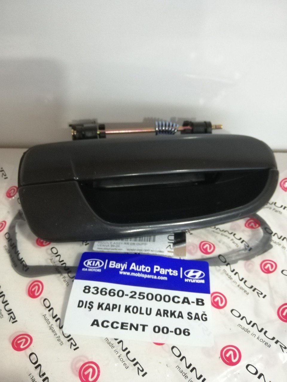 Hyundai Accent Dış Kapı Açma Kolu Arka Sağ 03-06
