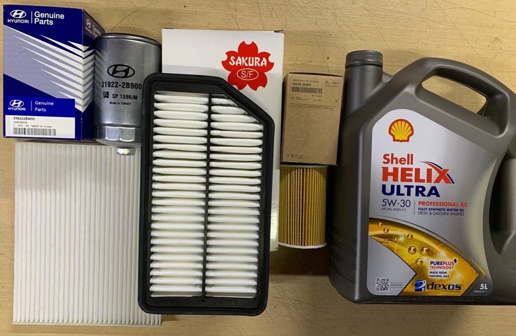 Hyundai i30 Dizel Filtre Seti (Yağ ve Mazot Filtresi Dahil)