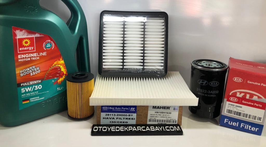 i30 Filtre Seti + Motor Yağı