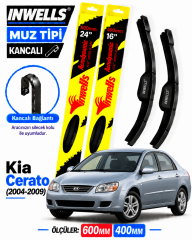 KİA CERATO SİLECEK TAKIMI 2004-2009 INWELLS MUZ TİPİ KANCALI