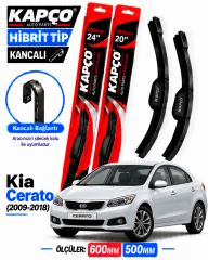 KİA CERATO SİLECEK TAKIMI 2009-2018 KAPCO HİBRİT TİP KANCALI