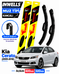 KİA CERATO SİLECEK TAKIMI 2009-2018 INWELLS MUZ TİPİ KANCALI