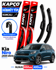 KİA NİRO SİLECEK TAKIMI 2020-2023 KAPCO HİBRİT TİP KANCALI