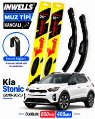 KİA STONİC SİLECEK TAKIMI 2018-2025 INWELLS MUZ TİPİ KANCALI