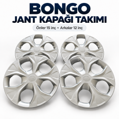 KİA BONGO JANT KAPAĞI TAKIMI 4'LÜ SET ÖN 15 İNÇ ARKA 12 İNÇ