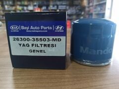 KİA HYUNDAİ MANDO YAĞ FİLTRESİ ORJİNAL 2630035503-MD