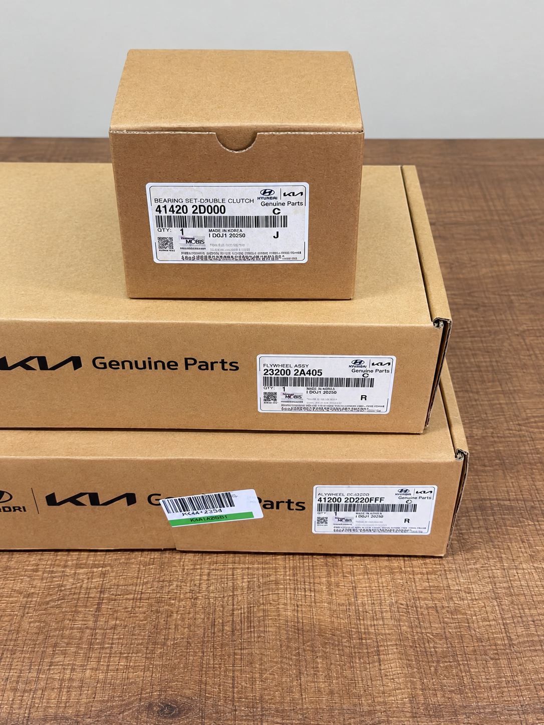 HYUNDAİ KİA DCT KAVRAMA SETİ 41200-2D200FFF / 23200-2A405 / 41420-2D000 ORJİNAL