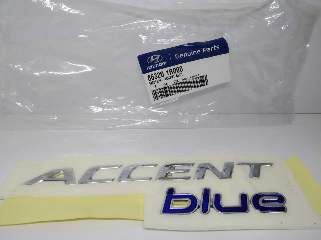 863201R000 HYUNDAİ ACCENT BLUE YAZISI (ORJİNAL)