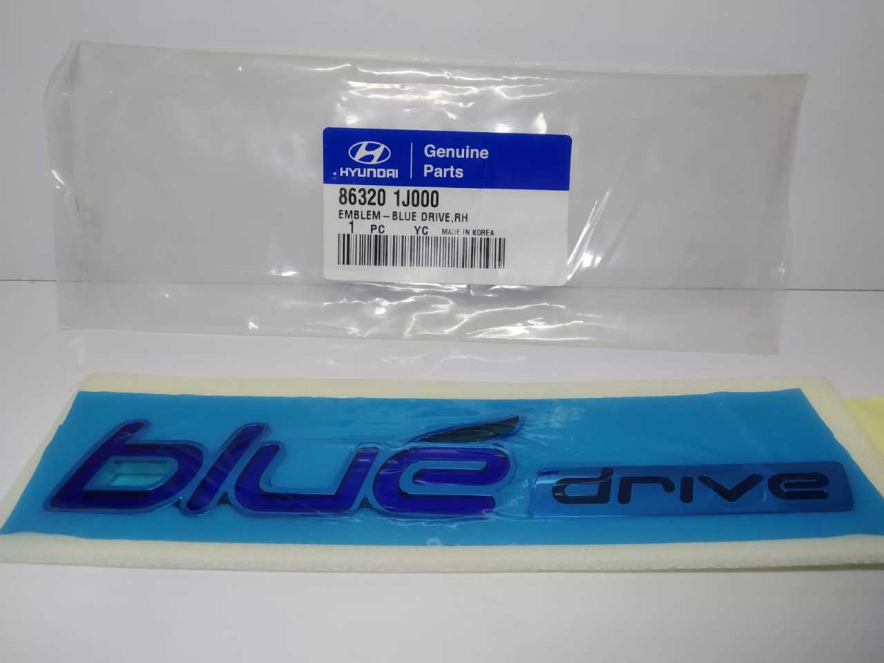 863201J000 HYUNDAİ İ20 BLUE DRİVE YAZISI (ORJİNAL)