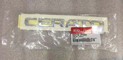 KİA CERATO ARKA CERATO YAZISI