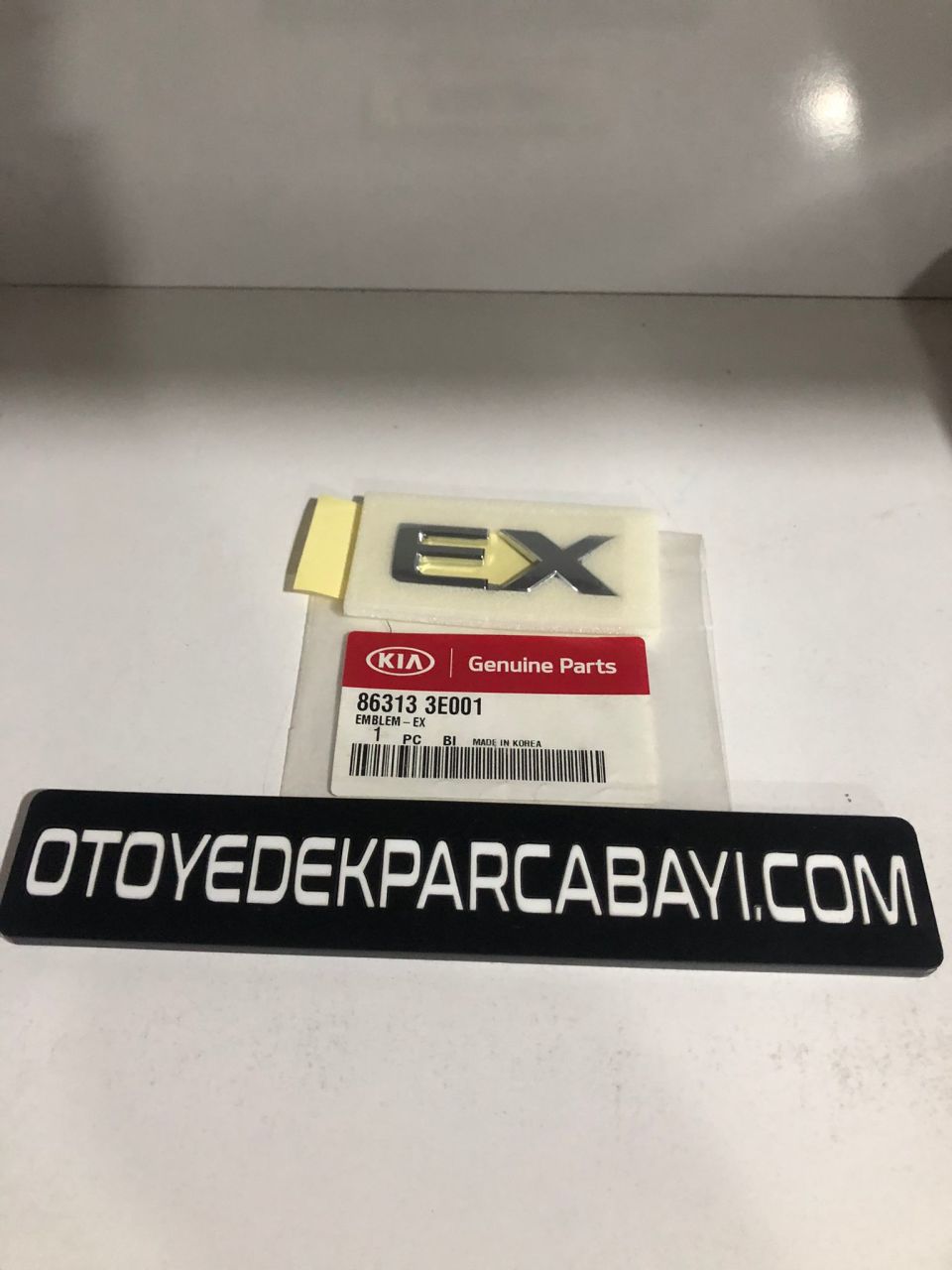 Kia  EX Yazısı (Orijinal)