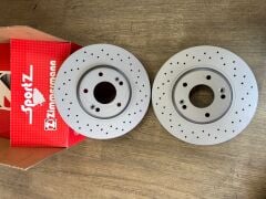HYUNDAİ İ30 PERFORMANS ÖN DİSK TAKIMI ZİMMERMANN 300 MM 51712-2L500