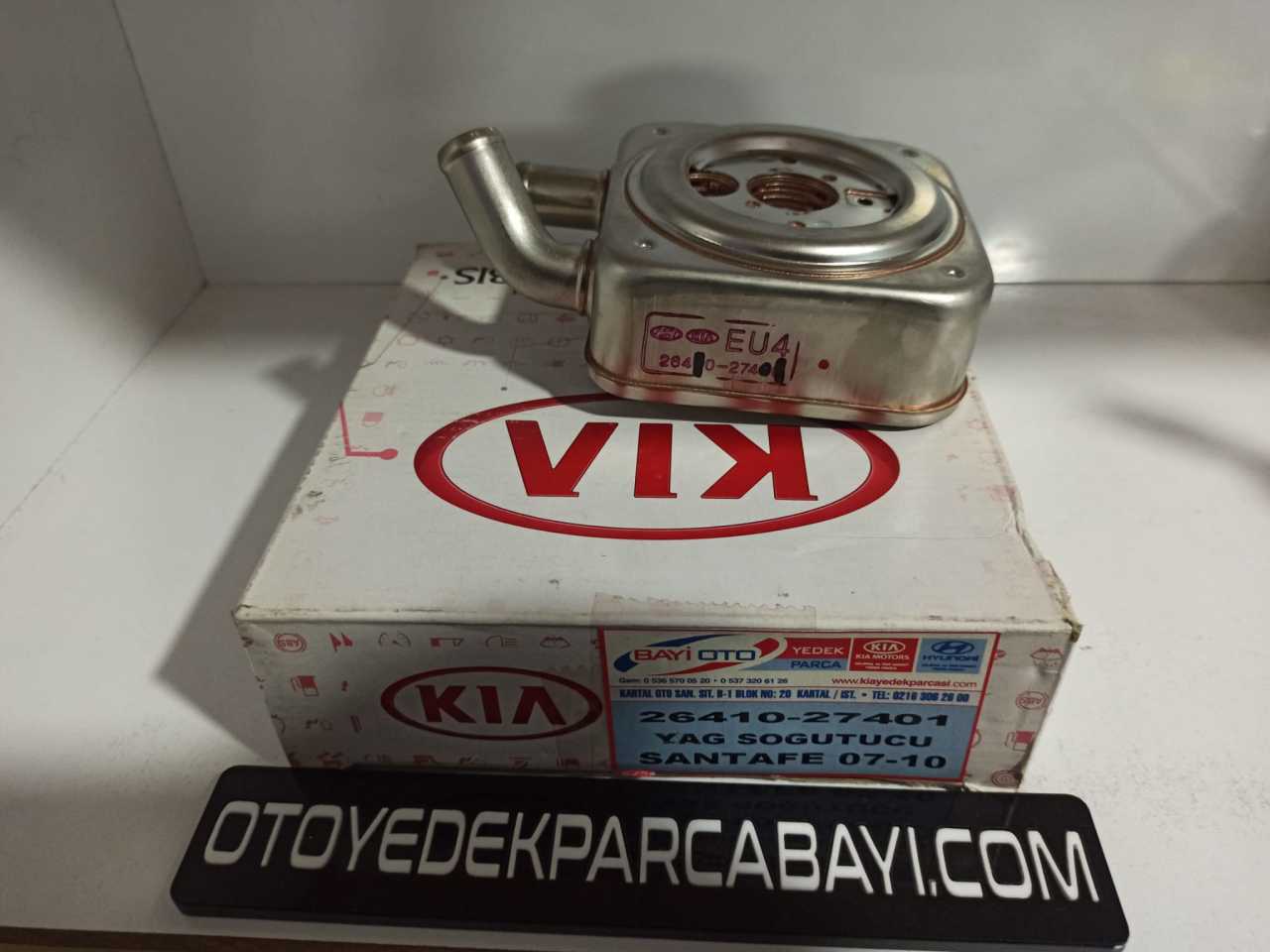 Yağ Soğutucu Santafe/Sportage/Tucson/Sonata (2641027400)