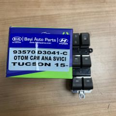 HYUNDAI TUCSON SOL CAM DÜĞMESİ (93570-D3041)