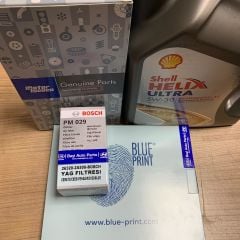HYUNDAİ i30 - KİA Ceed Dizel Filtre Seti 2012-2016 filtre-set-kore-mazot-filtresiz-shell Orijinal