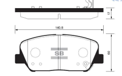 HYUNDAİ İ30 ÖN BALATA TAKIMI 2012-2016 58101-A6A20