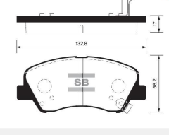 Ön Balata Takımı Hyundai Blue-İ20-Rio (Hi-q)