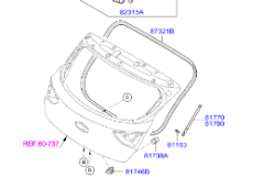 HYUNDAİ İ30 BAGAJ FİTİLİ 2012-2016 87321-A5000
