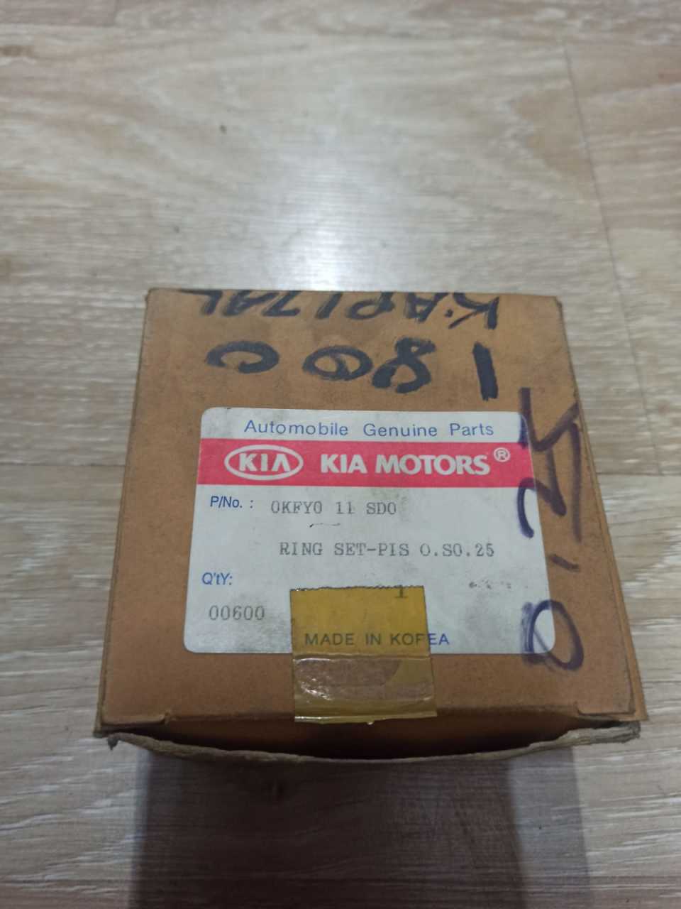 Capital / Clarus / Sportage Segman Takım 0.25 (0KFY011SD0)