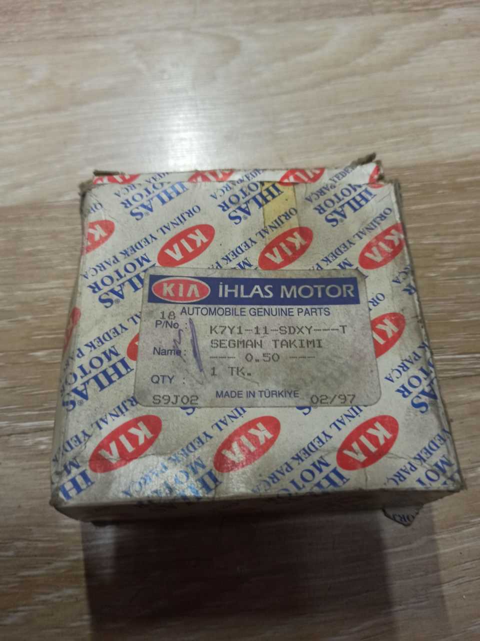KİA BESTA 2.2 MOTOR SEGMAN TAKIMI 0,50 0K7Y111SDX ORİJİNAL