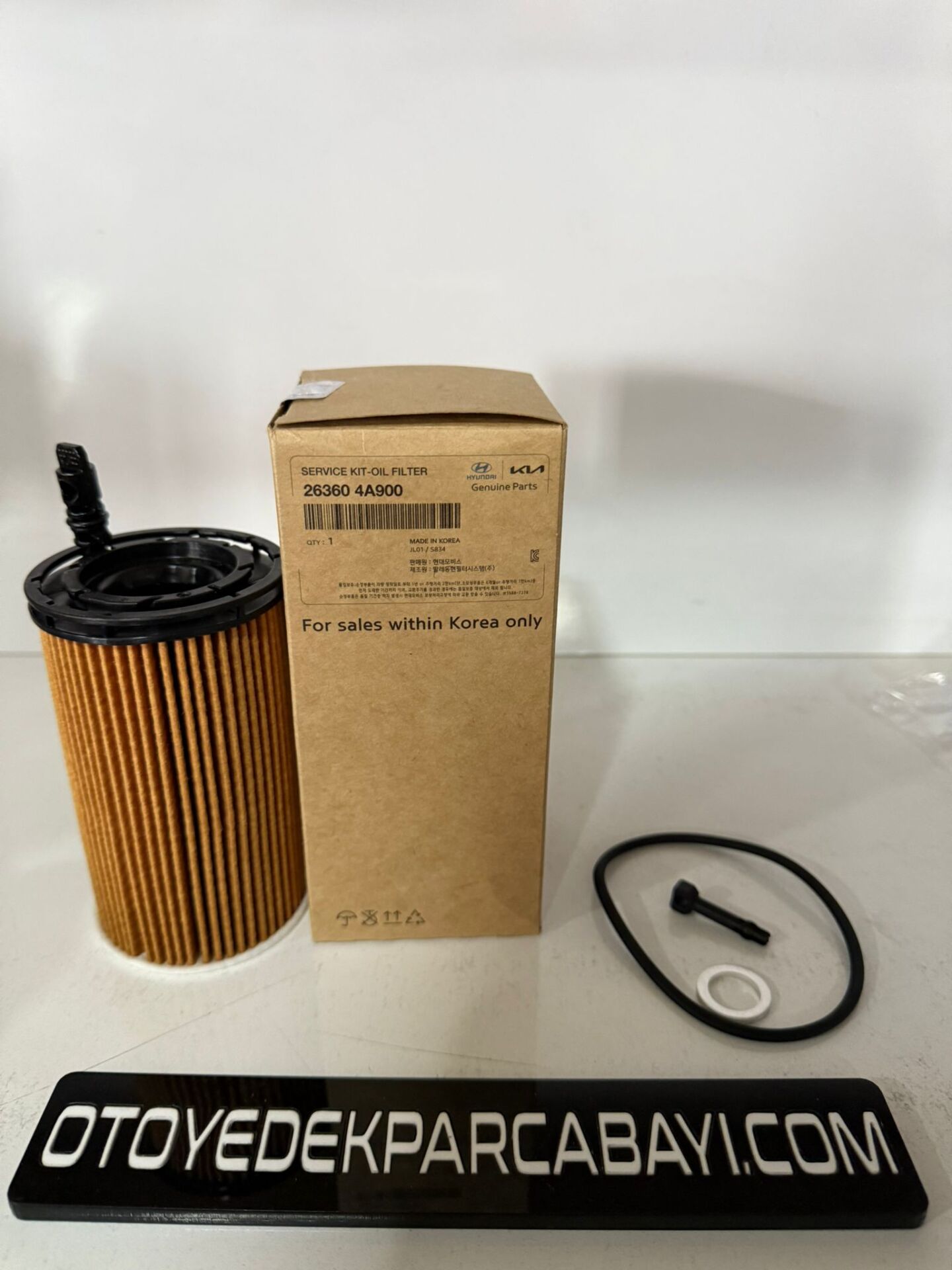 KIA BONGO - HYUNDAI H100 EURO 6 YAĞ FİLTRESİ ORİJİNAL (26360-4A900)