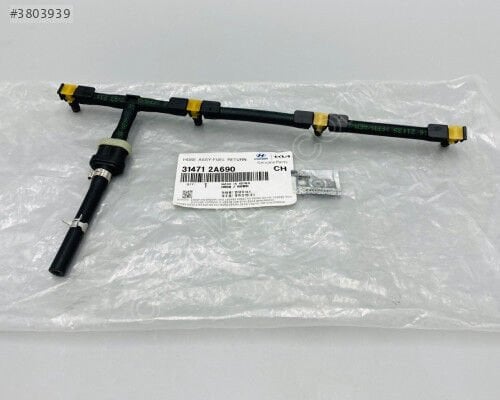 HYUNDAİ + KİA ENJEKTÖR GERİ DÖNÜŞ HORTUM  ORJİNAL (31471-2A690)