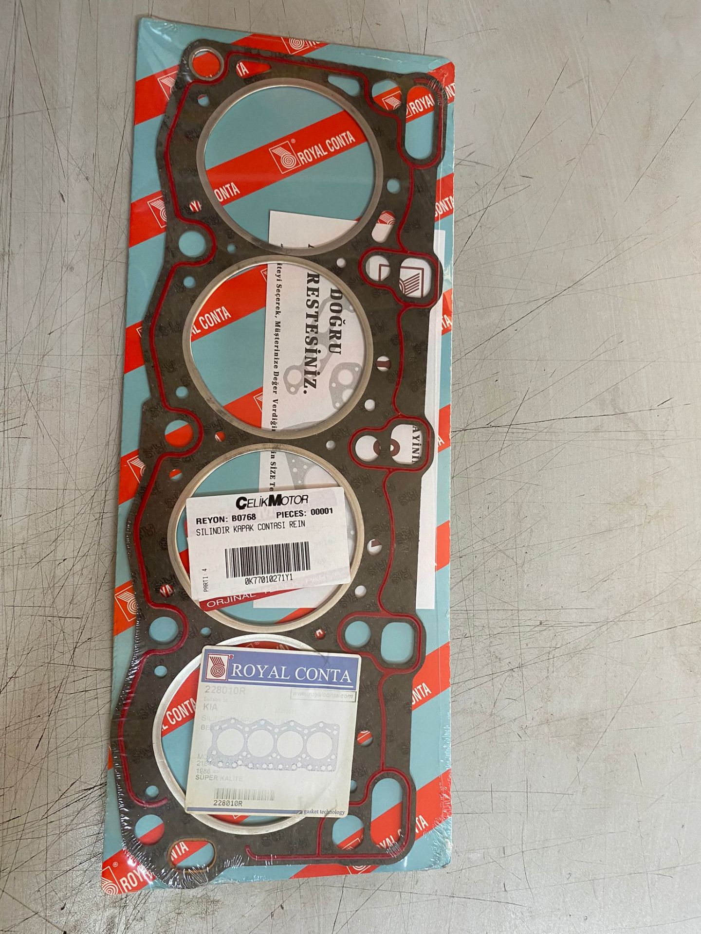 Kia Besta Silindir Kapak Contası 2200 Dizel (0K77010271)