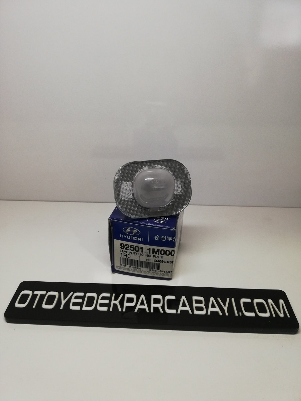 Kia Cerato-Hyundai Accent Blue Plaka Lambası Sol