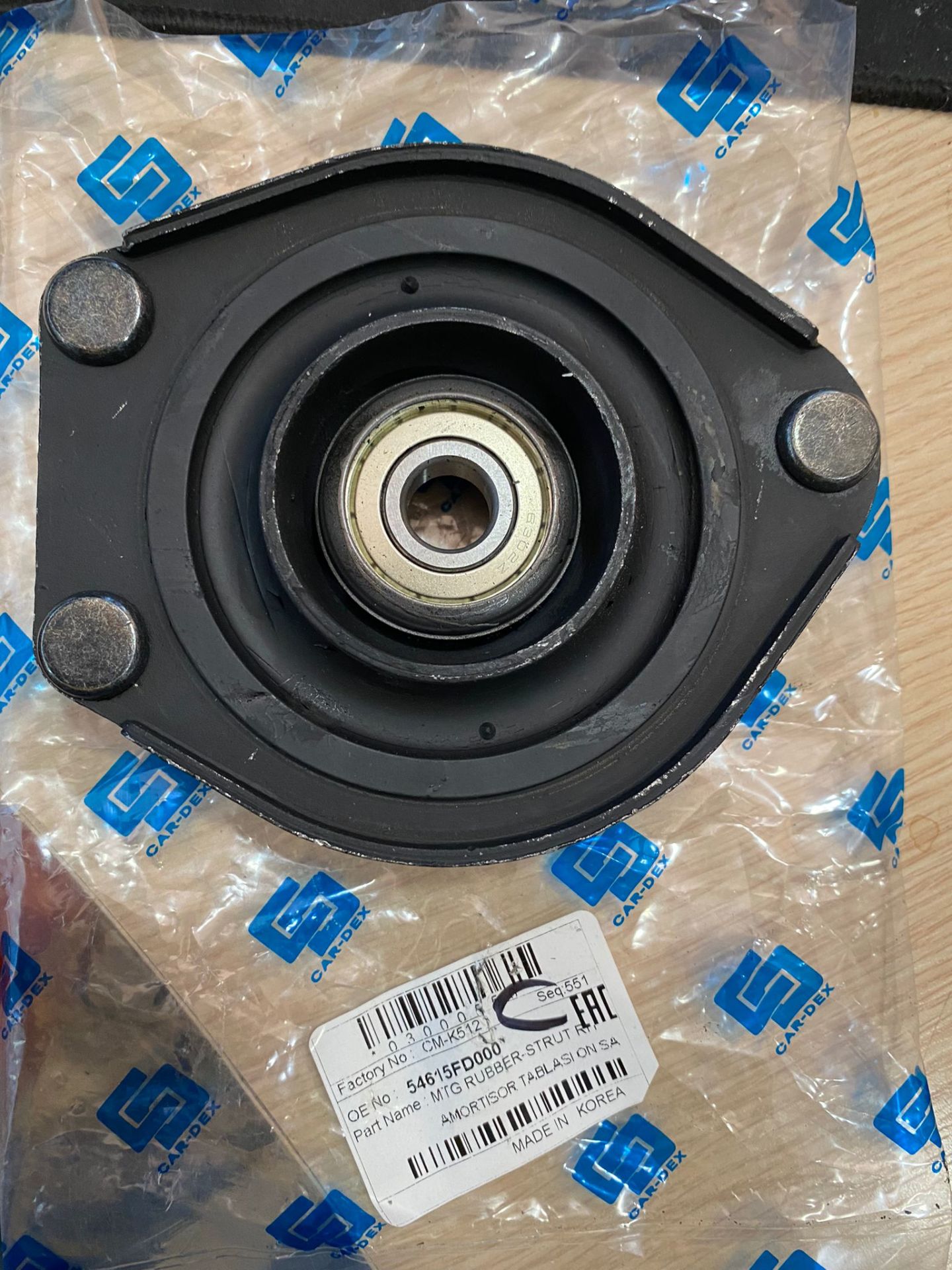 Kia Rio Ön Sağ Amortisör Takozu 2004-2005 (54615FD000)