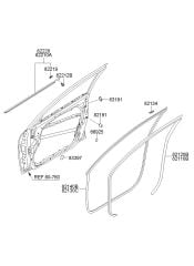 HYUNDAİ İ30 ÖN SOL KAPI ÇEVRE FİTİLİ 2007-2011 821302L000