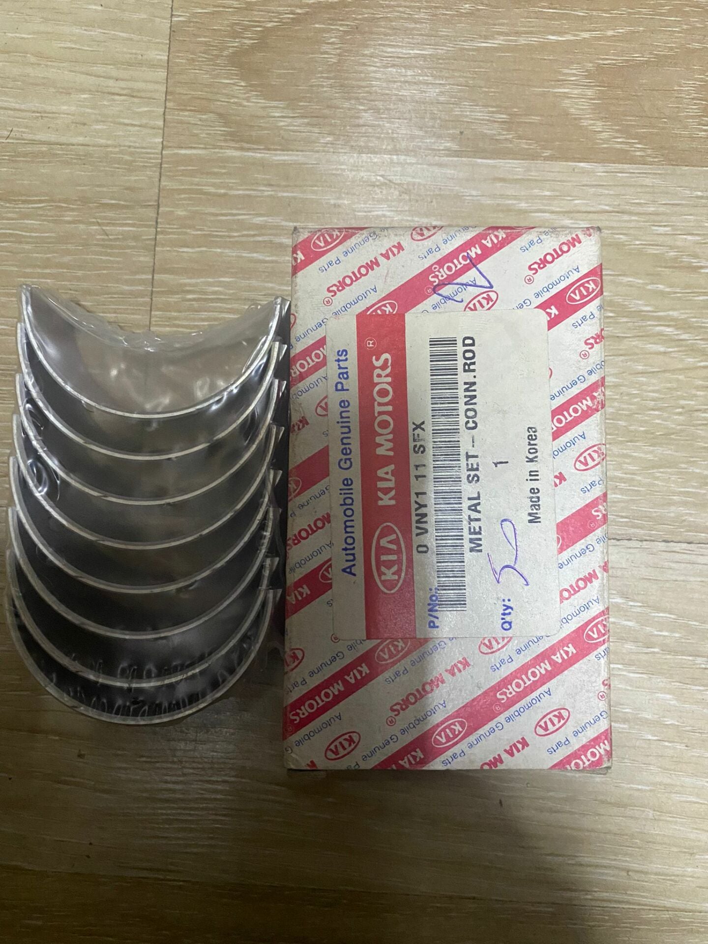 KİA PREGIO/BONGO 2700 KOL YATAK TAKIMI 0.50 0VNY111SFX ORİJİNAL