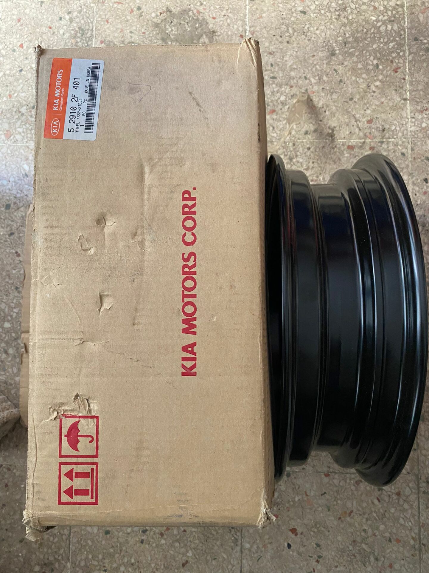 Kia Cerato Stepne Jantı 15 inç 4x100 Orjinal (529102F401)